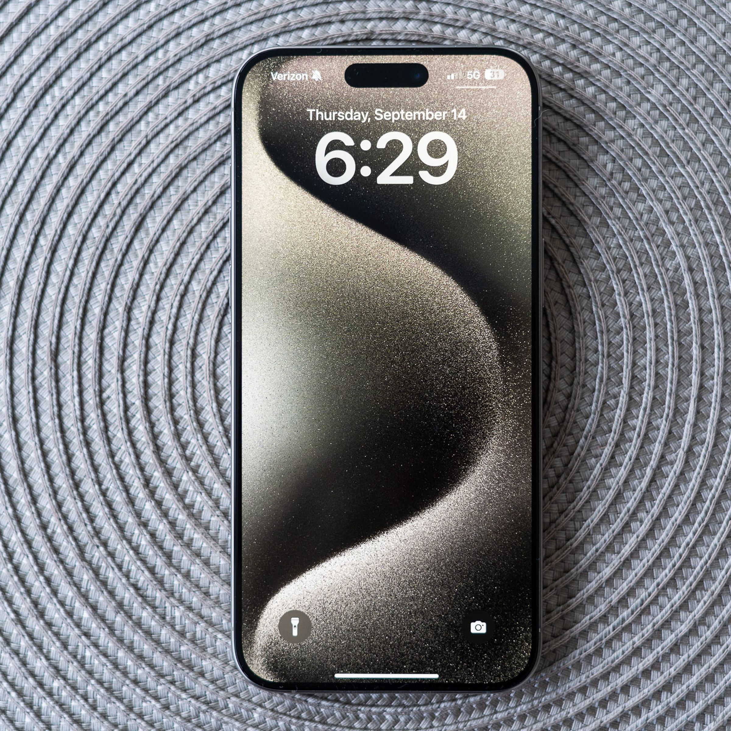 A photo of the iPhone 15 Pro Max.