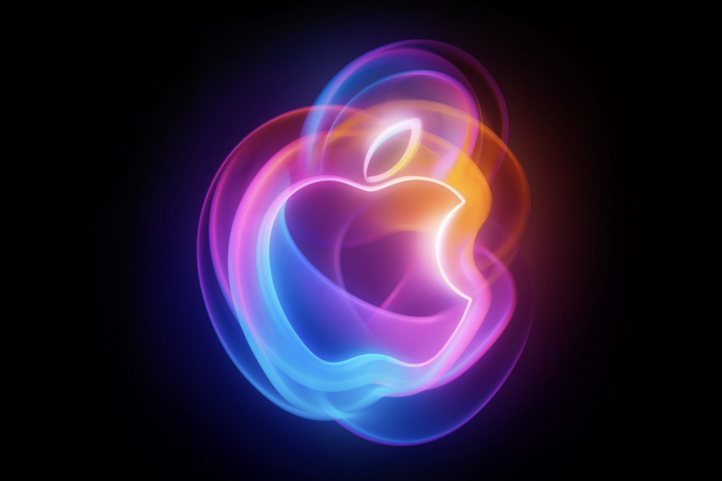 A screenshot of Apple’s art for the “It’s Glowtime” event.