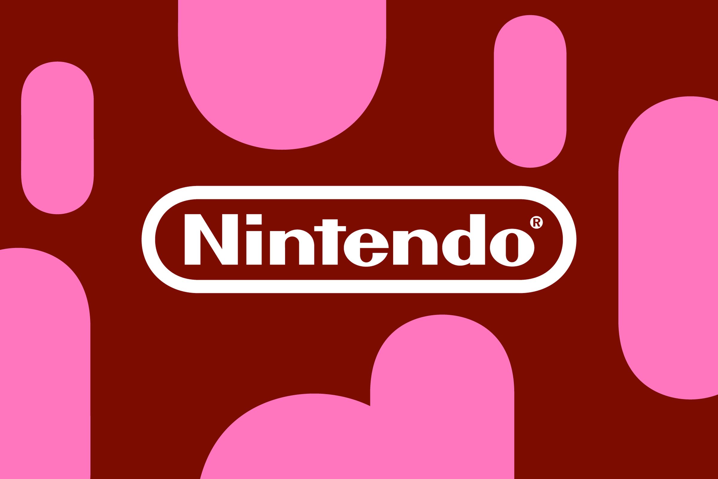 Vector illustration of the Nintendo logo.