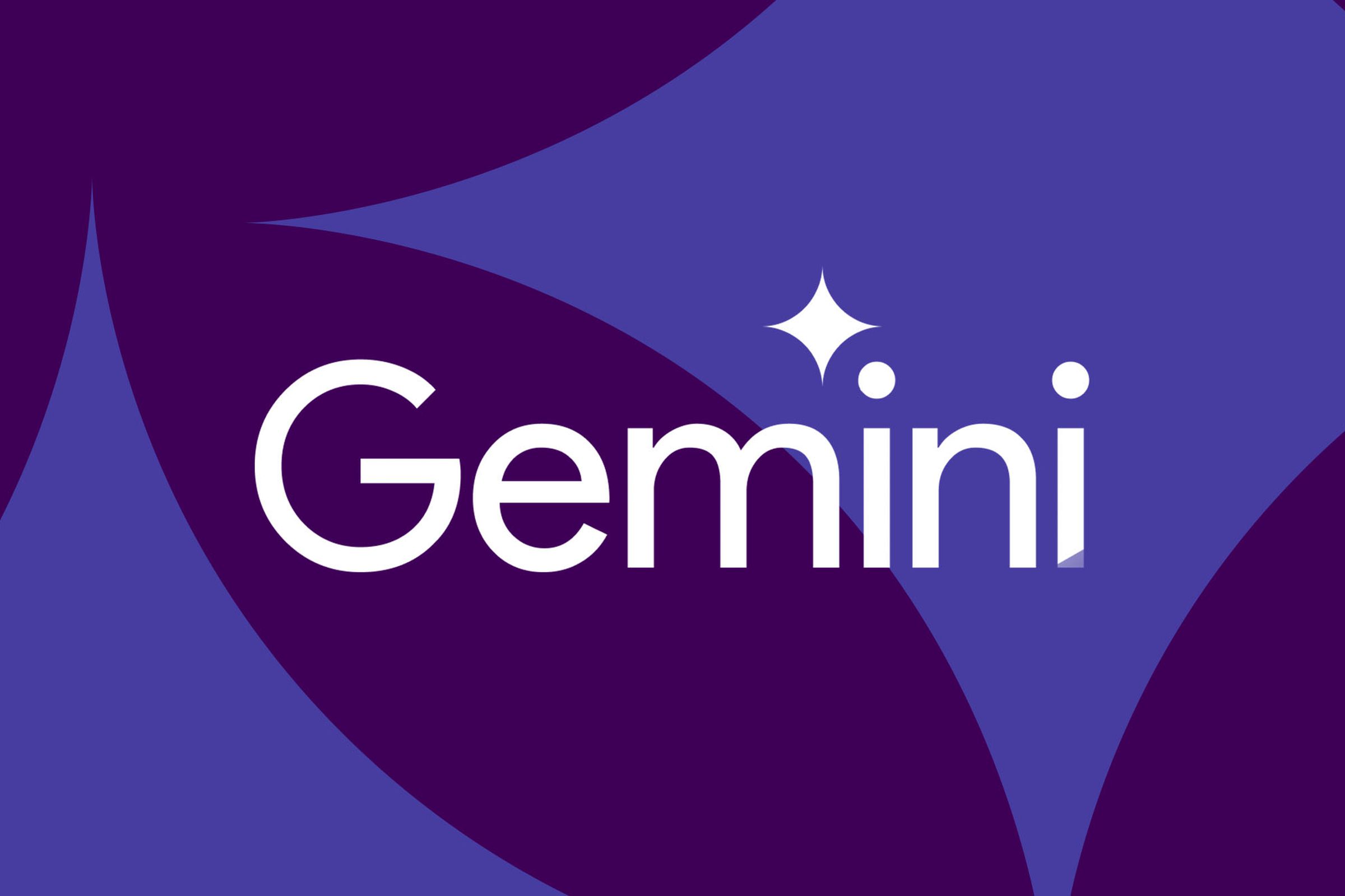 Vector illustration of the Google Gemini logo.