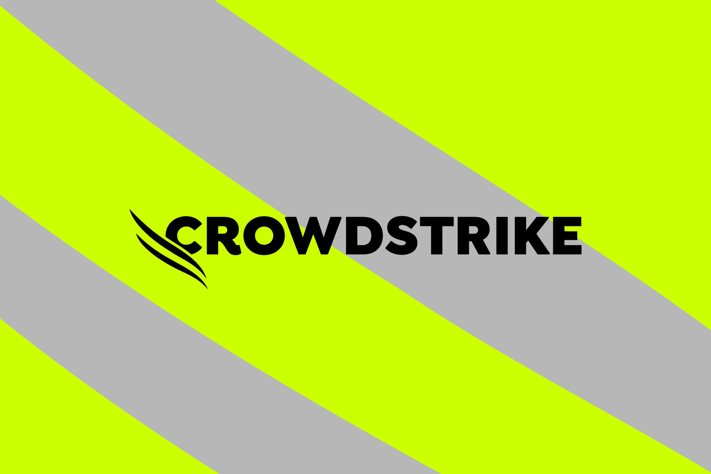 Vector illustration of the Crowdstrike logo.