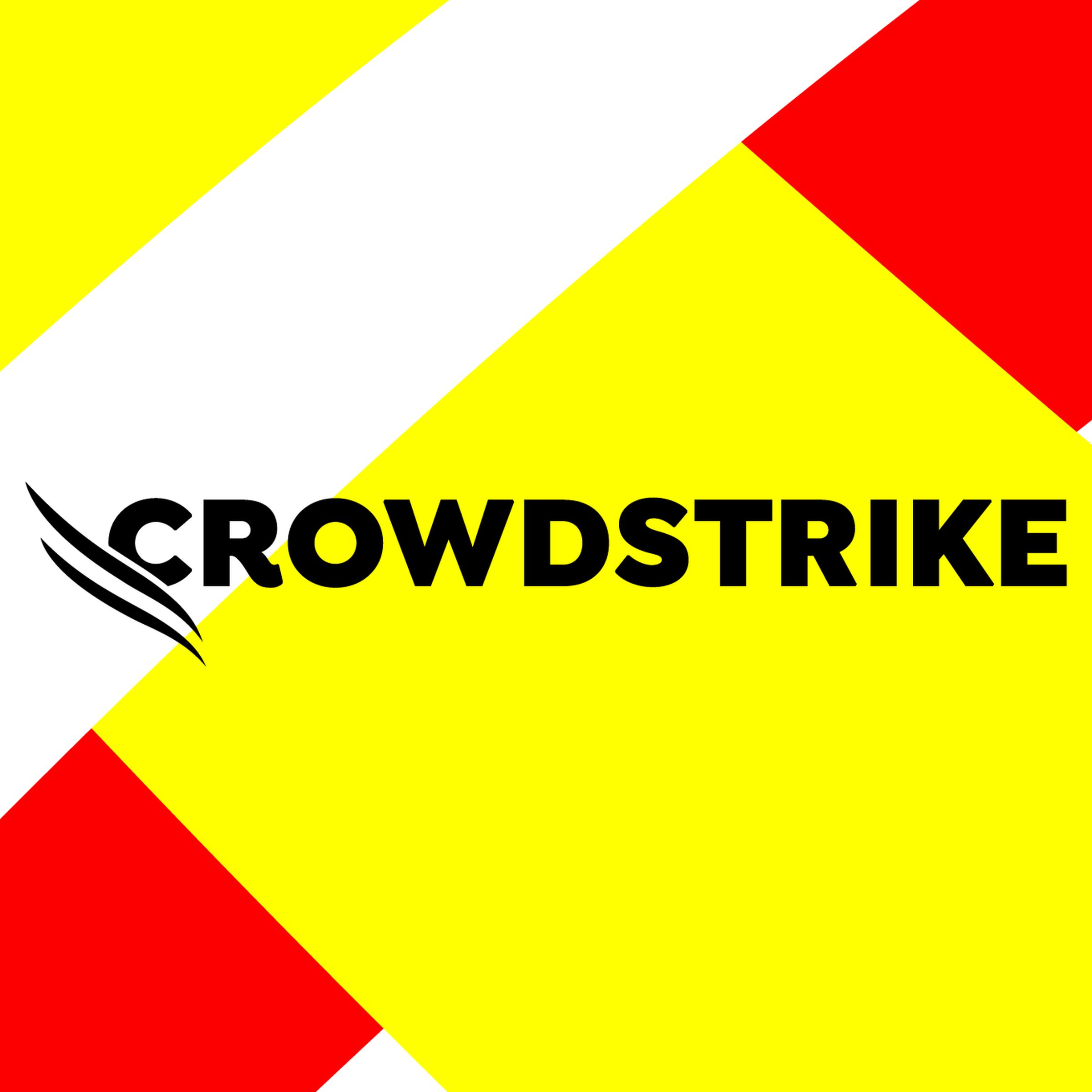 Vector illustration of the Crowdstrike logo.