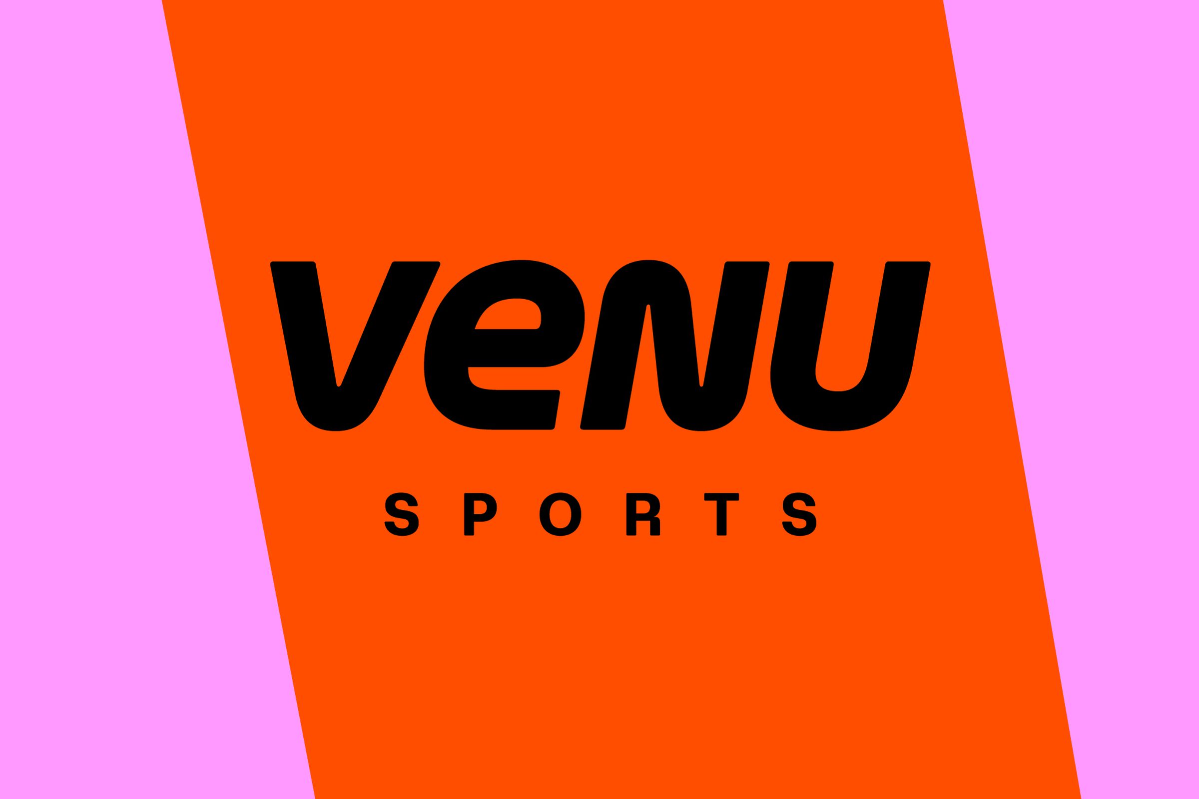 Vector collage of the Venu Sports logo.