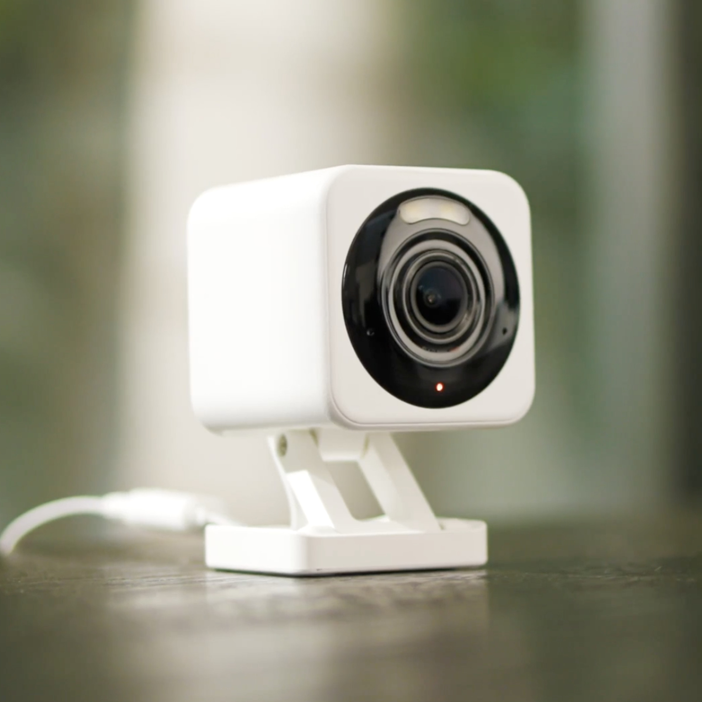 An image of the Wyze Cam 4 on a table